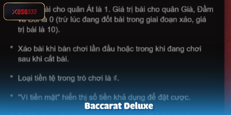 Baccarat Deluxe