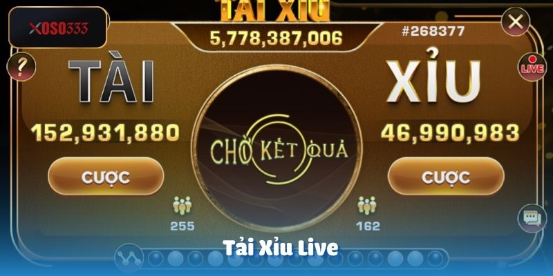 Tải Xỉu Live